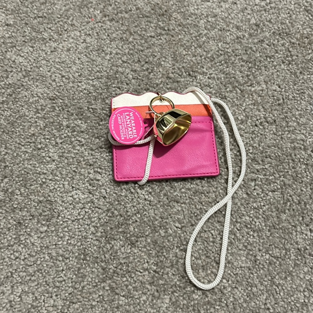 Card holder lanyard